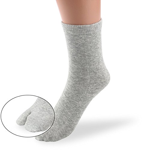 Cotton Socks,Toe Socks,Elastic Cotton Tabi Socks Pack of 3, As Shown, US 5-122