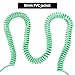 QWORK Guitar Cable, 30ft Coiled Instrument Cable for Guitar/Bass, Green