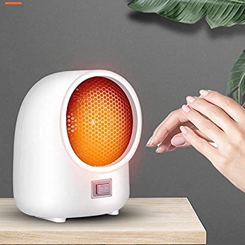 Generic Elektrische ventilatorkachel, draagbare elektrische ventilatorkachel, huishoudelijke binnenverwarming, draagbare mini-desktop-luchtverwarmer, winterverwarming, elektrische ventilatorkachel, bruin - Afbeelding 7