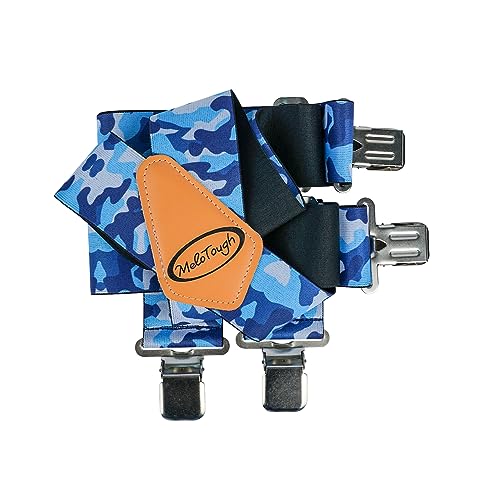 Image of MELOTOUGH Men's Suspenders w /Clip Heavy Duty suspenders for men Big and Tall Work suspenders for Jeans
