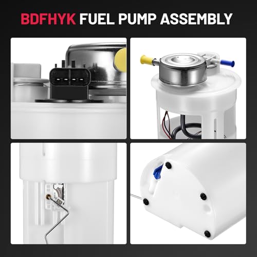 Image of BDFHYK Fuel Pump Module Assembly E7138M Compatible with Dodge Ram 1500 2500 3500 3.9L 5.2L 5.9L 8.0L, Replaces 5014318AA, P74801M