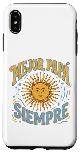 Mejor Papa Siempre �A���[���`�� ��������f�U�C�� �X�}�z�P�[�X iPhone XS Max �p