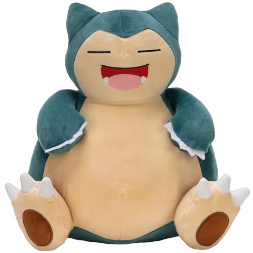 Pokémon PKW0102-30cm Plüsch - Relaxo, offizielles Plüsch