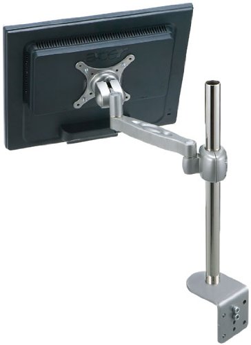 Vivomounts © Exclusive Single Arm Desk Mounting System for LCD Monitor Screen & TV up to 23 (19 / 20 / 21)
