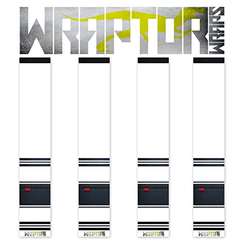 na-1 Wraptor Wraps Archery Arrow Wraps - Dark Denim Arrow Wraps - Window Wrap Design - Pack of 13-150mm Length - Small Width
