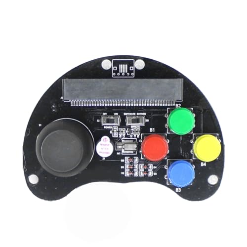 Buhdjfnke Joystick de Juego con Control Remoto para Coche Robot, Placa de Expansión para Micro-Bit V1.5, Juguete Educativo para Niños.