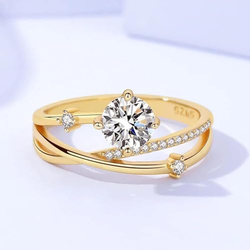 Bagues ring pour femmes et hommes en acier rond style minimaliste - 2