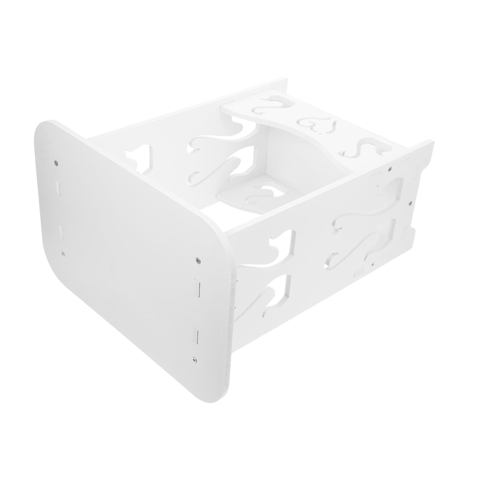 Estante para baño de madera y organizador de escritorio con estantes pequeños