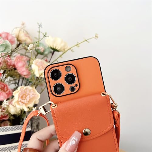 Portefeuille en cuir anti-perte avec sangle bandoulière pour iPhone 8 Plus - 4