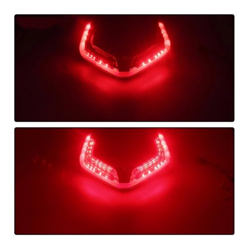 Luz trasera moto para Ducati Panigale V4 con intermitentes LED 3