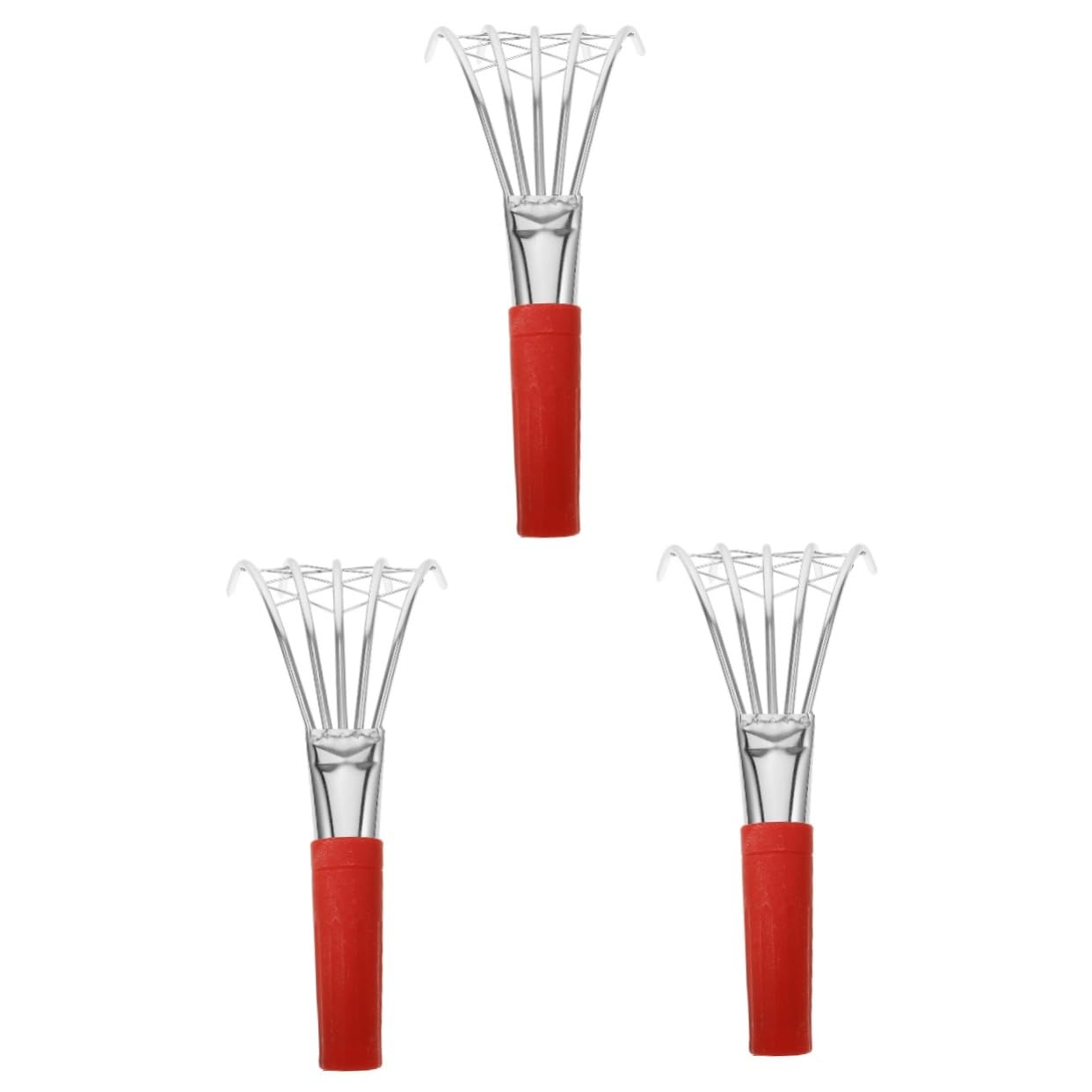 HEMOTON 3 Stück Handrechen für Muschelsuche Claw Rake mit Rutschfestem Werkzeug zum Graben von Muscheln und Meeresfrüchten Am Strand Robust Handhaben