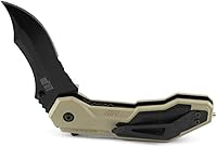 Vista 4 de Smith & Wesson M&P SWMP1BSD 7.1in S.S. Assisted Folding Knife with 2.9in Serrated Clip Point Blade and Aluminum Handle for Tactical, Survival and