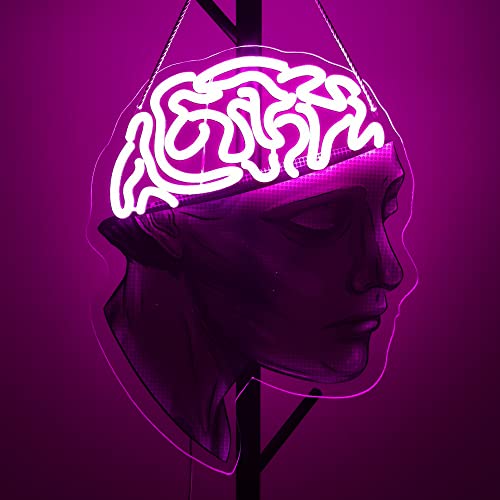 14x13 inch Thinker Neon Signs Art Wall Lights for Beer Bar Club Bedroom Hotel Pub Cafe Wedding Birthday Party Gifts_Pink
