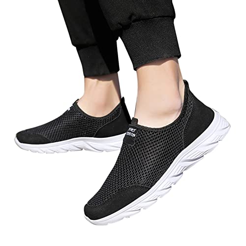 Men's Walking Shoes Comfortable Orthopedic Slip-On Shoes Wide Width Sneakers Running Athletic Tennis Gym Sneakers3