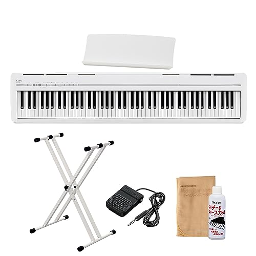 KAWAI 電子ピアノ Filo 88鍵盤 ES120B X型スタンドセット Amazon | KAWAI ES120W ホワイト 電子ピアノ 88鍵盤 X型スタンド