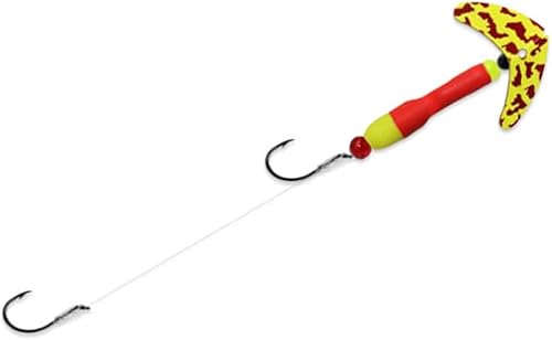 Miniatura 5 de Mack's Lure Wally Pop® Crawler Chartreuse Tigre Negro/Verde Azulado/Amarillo,Chartreuse Tigre Negro/Amarillo/Verde,Chartreuse Tigre Verde/Verde