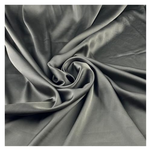 Tissu satin micro élastique au mètre couleur violet doux rose clair pour couture chemise