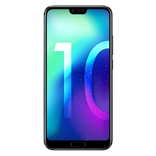 Huawei Honor 10 Dual SIM (COL-L29) 64GB UK SIM Free 4GB RAM Midnight Black (Certified Refurbished)