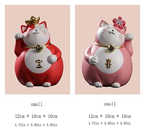 Tabletop opening of lucky cat decoration fortune cat room statue - 5