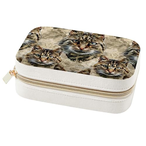Boîte à bijoux chat sauvage pour ne plus emmêler vos colliers - 2