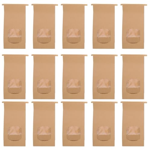 Sachet papier kraft transparent pour biscuits et goûters d'anniversaire - 2