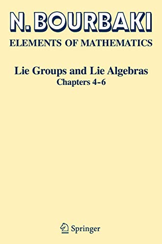 Used Book in Good Condition Lie Groups and Lie Algebras: Chapters 4-6