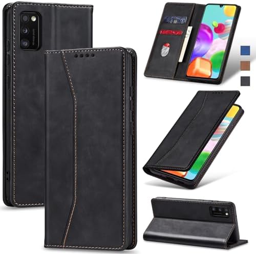 Jasonyu Case for Samsung Galaxy A23 5G/4G Leather Wallet Flip Cover with Card Holder,Kickstand, Magnetic Closure,TPU Shockproof Phone Case Compatible with Samsung A23 (Brown)