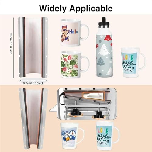 Máquina de prensa para tazas 11-30 oz miniatura 6