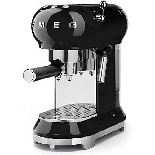 Smeg Espresso Machine Black ECF01 BLUS