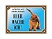 Produktbild Nobby Warntafel Kaninchen gelb 12 x 3,5 cm