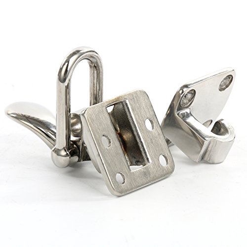 Loquet à came 90° en acier inoxydable robuste pour trappe de bateau - 7