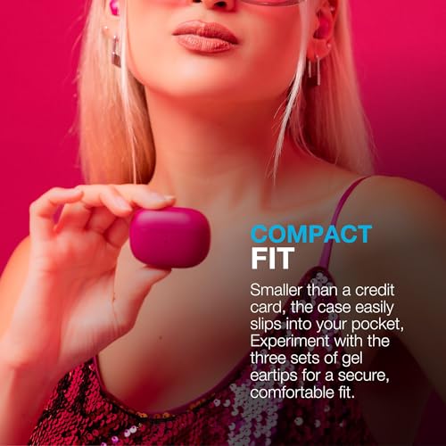 JLab Go Pop ANC Active Noise Cancelling Earbuds, Bluetooth Earphones, 24+ Hr Playtime Wireless Headphones, IP55 Sweat-Resistant In Ear Buds with Microphone, Clear Calls & Multipoint, Fuchsia - 9