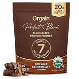 Orgain Organic Vegan Perfect Blend Protein Powder, 20g Clean Plant Protein, 7 Ingredients,
