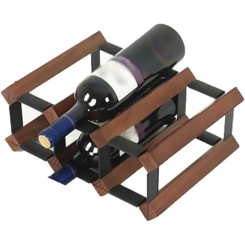 Soporte para Botellas de Vino de Madera 6-8 Botellas miniatura 1