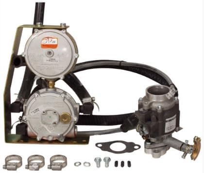 BP-4 TAftermarket Gasoline to Propane (LPG) Conversion Kit for 4-Cylinder Forklift Engines | Includes Regulator, Vaporizer & Mixer | Compatible with 4Y-Type Industrial Engines