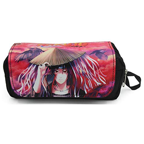 Preisvergleich Produktbild Koupany Anime Naruto Bleistiftbeutel Anime Umgebung Großraum-Multifunktions-Doppel-Reiß... Männlichen Und Weiblichen Studenten Bleistift Schreibwarenbeutel