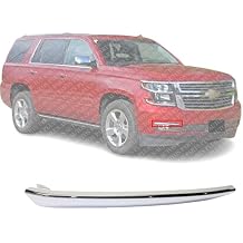 AUTOS PARTS PLUS Front Bumper Lower Outer Trim Molding Right Passenger Side Direct Replacement Compatible With 2015-2020 Chevrolet Suburban/Tahoe GM1047106 22936485