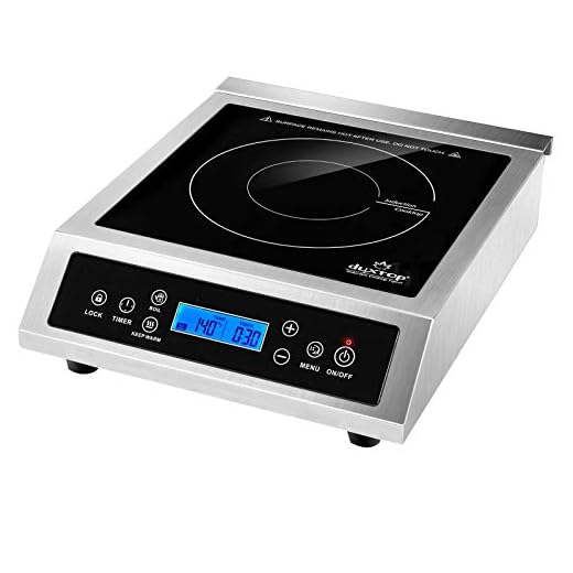 7 Best Single Burner Induction Cooktops: A Complete Guide 4 Duxtop Professional Portable Induction Cooktop, Commercial Range Countertop Burner, 1800 Watts Induction Burner with Sensor Touch and LCD Screen, P961LS/BT-C35-D