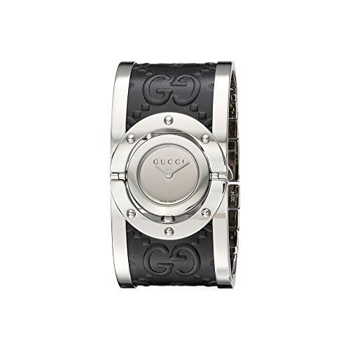 (�O�b�`) Gucci ���f�B�[�X �r���v Twirl Steel Case Cuff - YA112441 [���s�A���i]