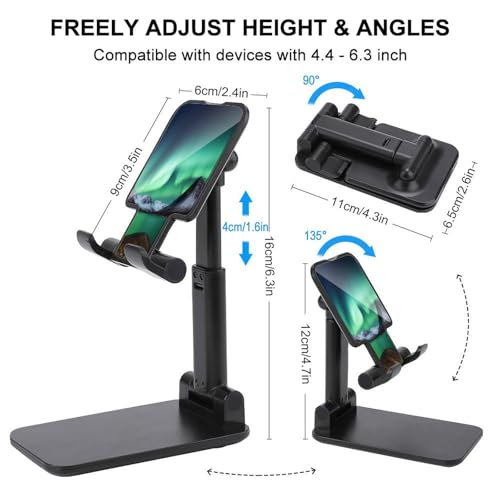 Support de téléphone portable réglable Aurora Borealis universel de 4 à 8 - 2