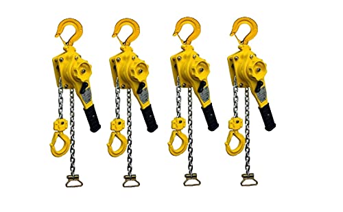 三方良し レバーホイスト 1000kg 1トン 軽量化 小型化 チェーンローラー レバーブロック 荷締機 強化レバー チェーン グレード100チェーン使用 チェーンブロック チェーンホイスト 荷締め 荷締め機 チェーンガッチャ 手動式レバー ブロック式荷締機 ガッチャ がっちゃ/高品質CE、GS認証済み・1500回サイクルリフトテスト 格安特価 期間限定カラー! (4)