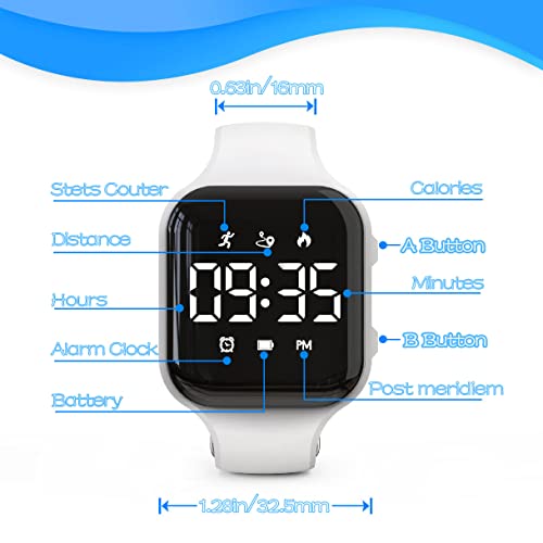 Focwony Led Kids Multifunction Steps Counting Watch thumb #4