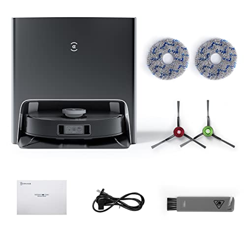 ECOVACS DEEBOT X1 Turbo Robot Vacuum and Mop Combo, 5000Pa Suction, Auto-Cleaning Station, Upgraded Laser Navigation, Obstacle Avoidance, YIKO Voice Assistant, Black by ECOVACS - Image 9