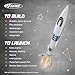 Estes 2008 Generic E2X Rocket-Building Kit, Beginner Customizable Flying-Rocket-Model Kit for Ages 10+