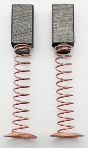 1 par de escobillas de carbón para Dremel Multilijadora 300 Type 3 u 4, 395, 595, 3000, 6000 carbón, aprox. 4,6 x 5,5 mm