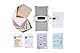 Sizzix Big Shot Starter-Set für manuelles Stanzen und Prägen (6 Zoll) | Kartenherstellung, Papierbasteln, Scrapbooking, Schablonieren und mehr, Weiß/Grau, Einheitsgröße