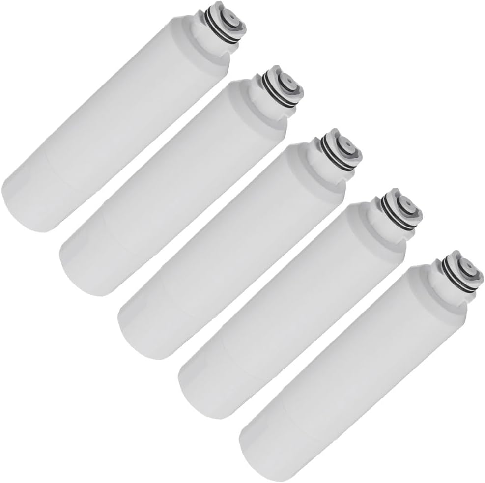 5x Water Filter for Samsung RF56J9041SR/EG RF56J9040SG RF56J9040SG/EF RF56J9040SR RF56J9040SR/EF RF56M9540SR RF56M9380SG RF56M9380SG/EF