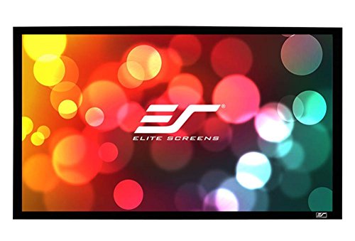 Image of Elite Screens Sable Frame, 166-inch 2.35:1, Fixed Frame Home Theater Projection Projector Screen, ER166WH1-Wide
