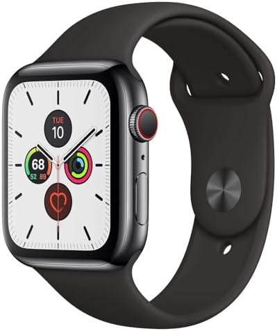 Amazon.com: Apple Watch Series 5 (GPS + Cellular, 44MM) - Space  