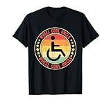 Paraplegic Wheelchair Handicap Wheel Cool Uncle T-Shirt